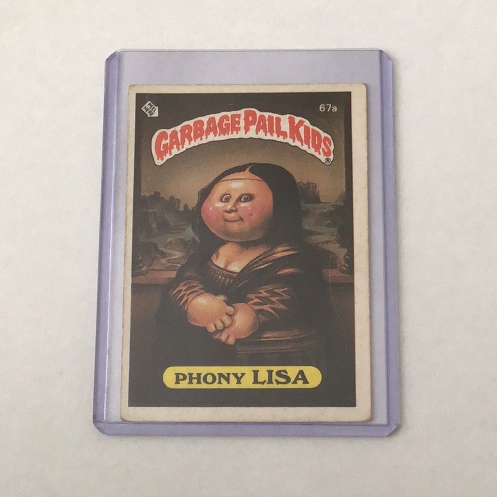 Garbage Pail Kids Phony Lisa Card #67 a